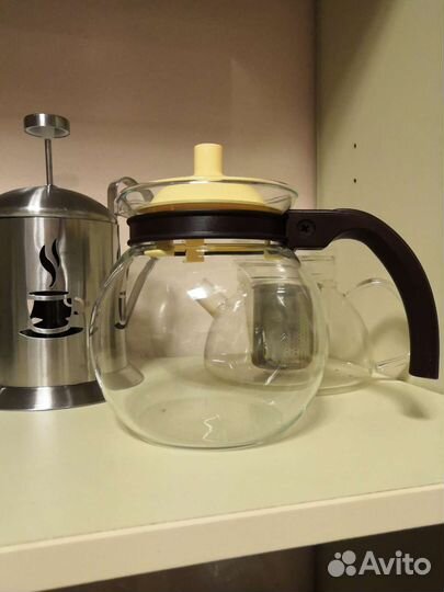 Чайник стекло, Колба, емкость, форма pyrex