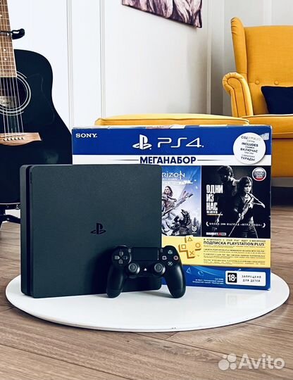 PlayStation 4 Slim (1TB) 2208B/Идеал