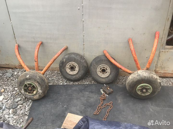 4 колеса авиационные на телегу параплан
