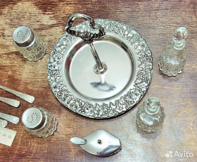 Набор для специй+ложки мнц винтаж СССР