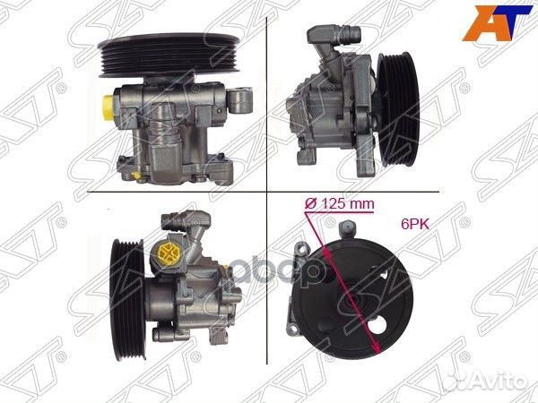 Насос гур mercedes C 00-17/CLK 00-09/E 00-08/GL/ML
