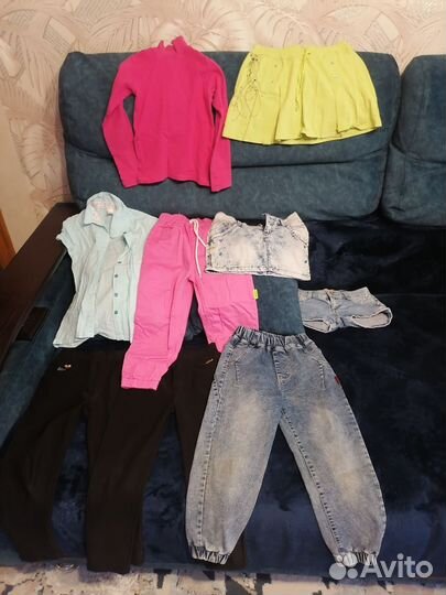 Вещи пакетом на девочку 122
