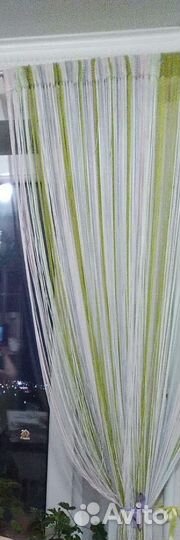 Шторы нитяные кисея