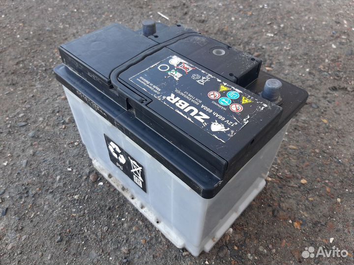 Аккумулятор Zubr 60 Ач