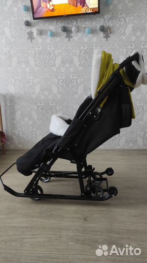 Санки Ника с колесами