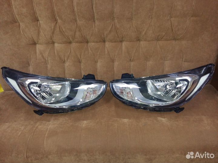 Фара левая правая Хендай Солярис 10-14 год