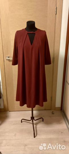 Платье бордовое 42-44 размера