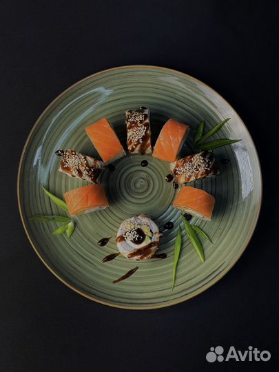 Разработка меню дяля суши-бара