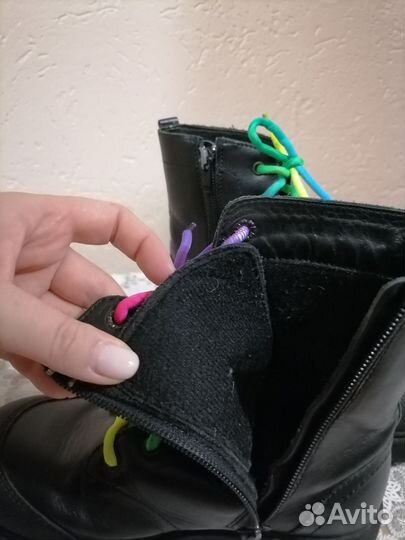 Ботинки для девочки демисезонные 33 размер