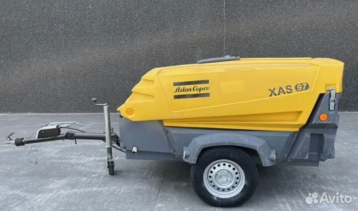 Дизельный компрессор Atlas Copco XAS 97 DD
