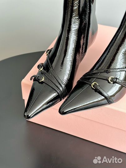 Ботильоны miu miu