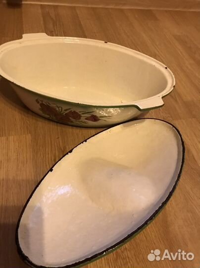 Кастрюля чугунная СССР