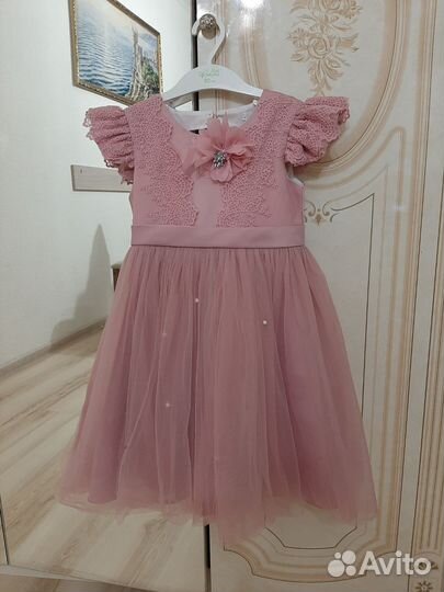 Платье для девочки 4-6 лет