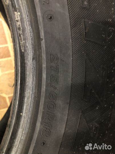Bridgestone Blizzak LM-25 4x4 275/60 R18