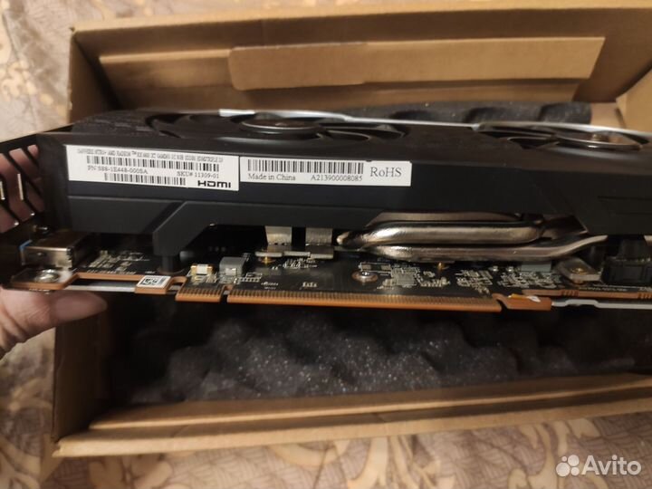 Видеокарта rx 6600xt 8gb Shapphire Nitro+