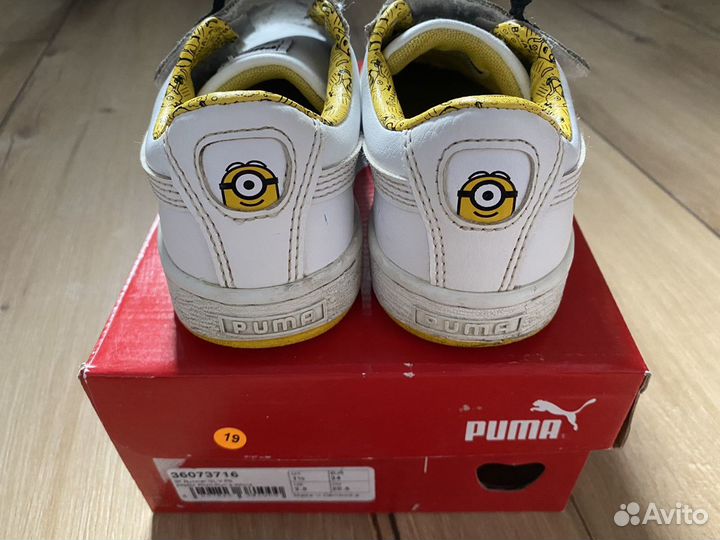 Слипоны Puma x minions оригинал