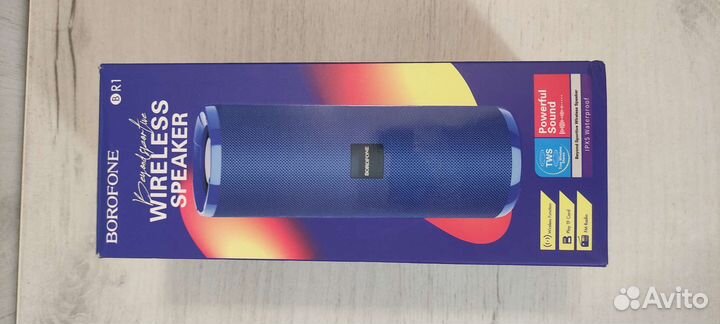Беспроводная блютуз колонка borofone
