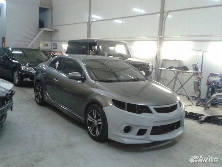 Передний Бампер Kia Cerato Forte Купе