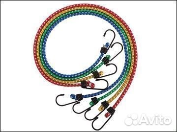 Резинка багажная с крючками 120 см