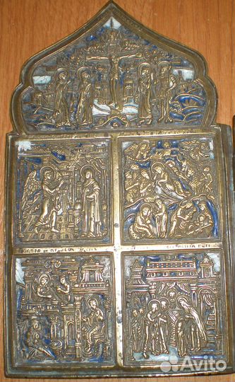 Складень 4-х створчатый