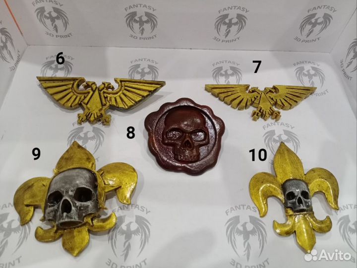 Значки по warhammer