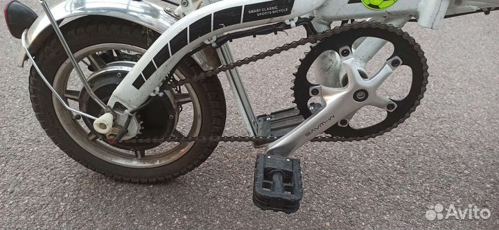 Компактный электровелосипед 14