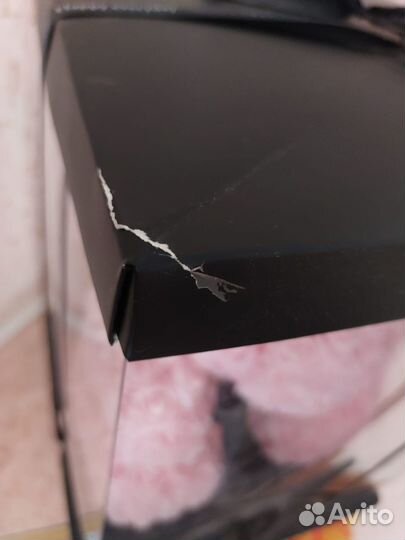 Мишка из роз в коробке