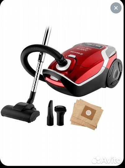 Пылесос Brayer 4226 мешковый, новый