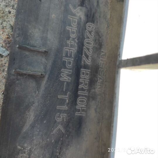 Бампер передний ниссан кашкай 12год бу