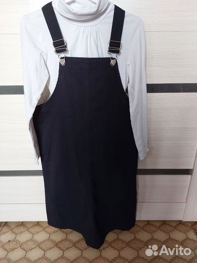 Новый сарафан для школы р.146