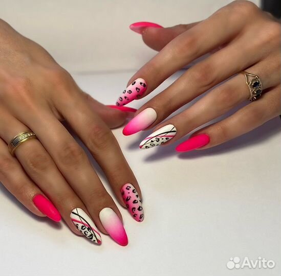 Маникюр, наращивание ногтей,коррекция