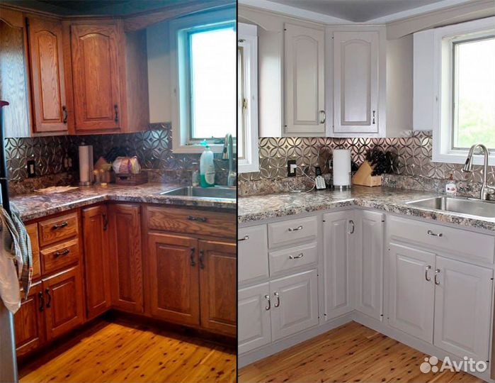 Замена фасадов и столешниц любой мебели