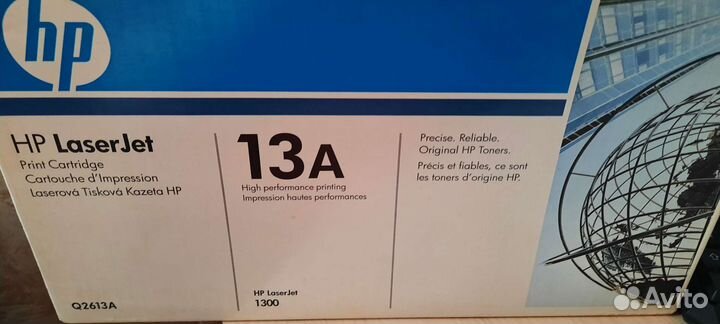 Картридж HP 13A (Q2613A) Оригинальный Новый