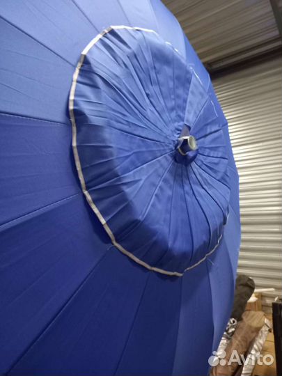 Зонт пляжный Круглый прямоугольный