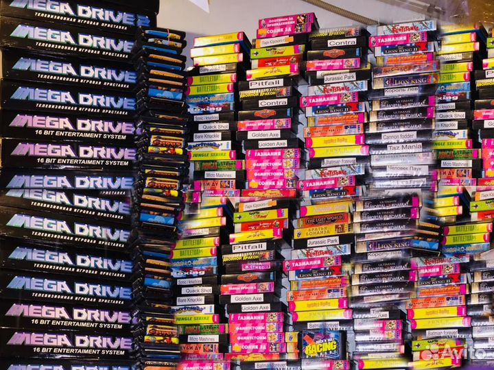 Картриджи для Сеги из 90х сега