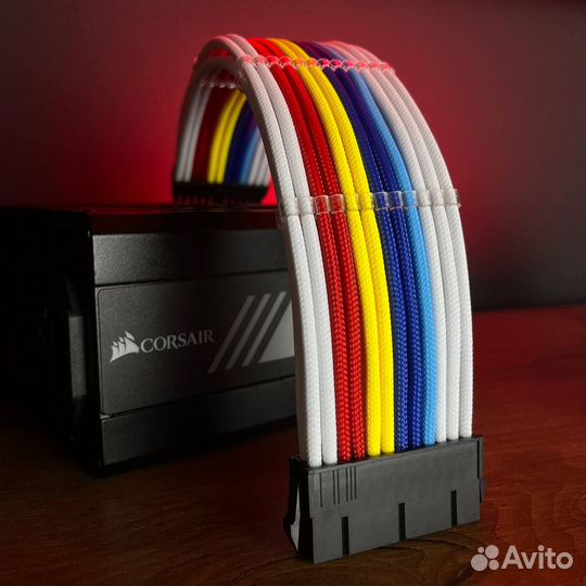 Кастомные кабели блока питания и мат платы