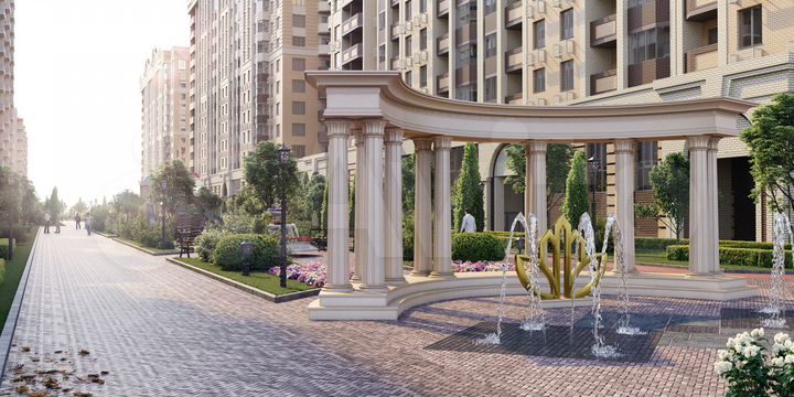 3-к. квартира, 103,8 м², 11/21 эт.