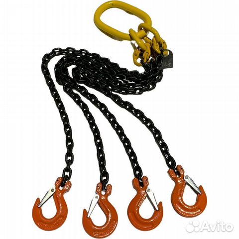 Строп цепной четырехветвевой 4сц 2,36т 3м