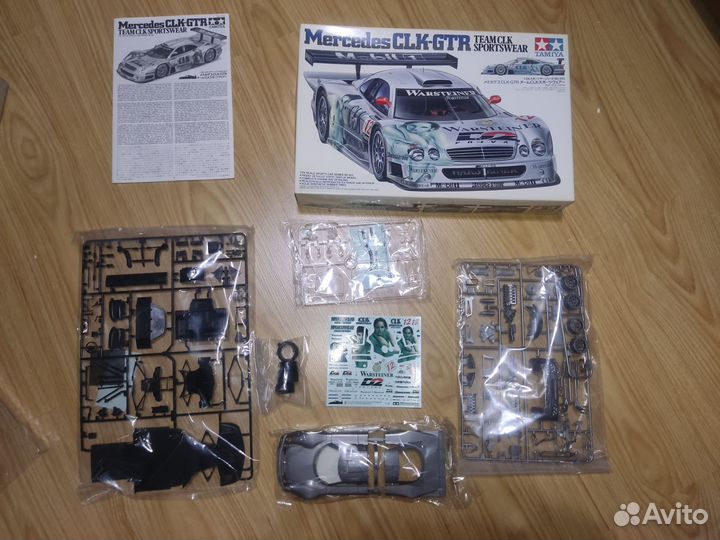 Mercedes CLK-GTR Team CLK Sportswear Tamiya 1/24