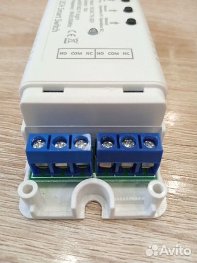 Умный дом реле 2 канала, Tuya, Google, 7-32V