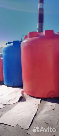 Емкость пластиковая для воды дизтопливо