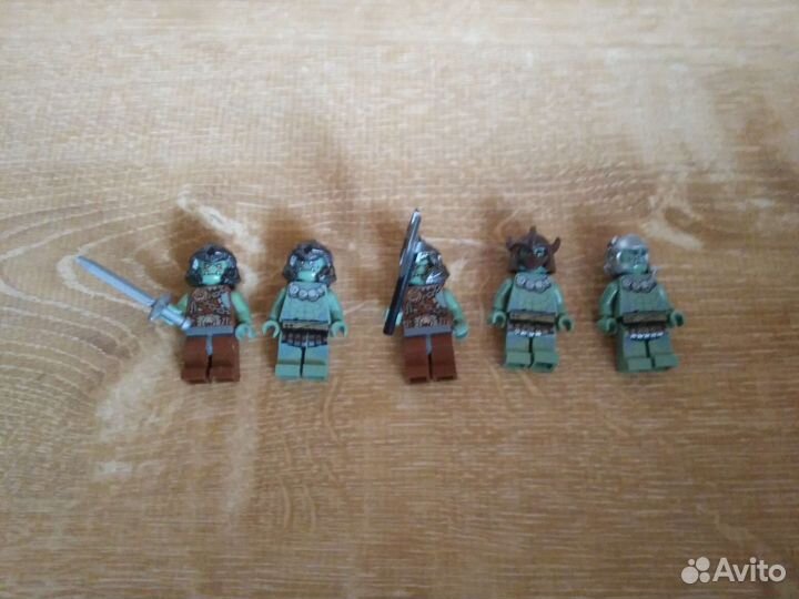 Лего оригинал минифигурк Орки,Хоббиты,Гарри Поттер