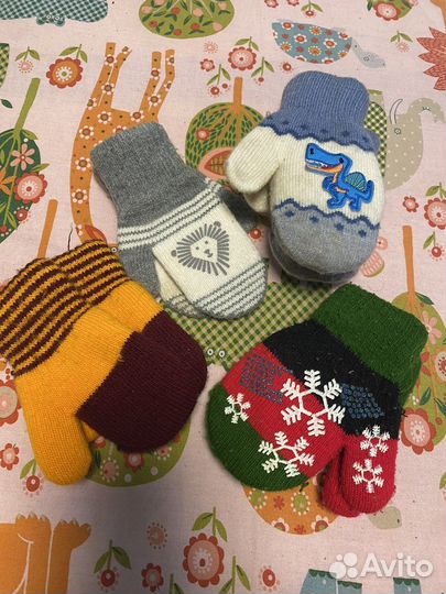 Варежки детские