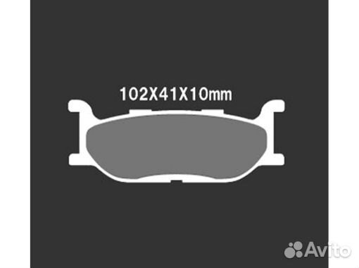 VD 255JL vesrah колодки