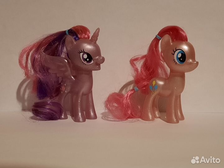 My little pony. Twiling Sparkle and Pinki pie