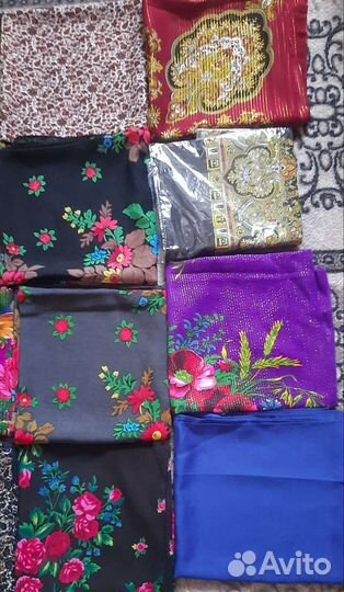 Платки новые от 50 до 600
