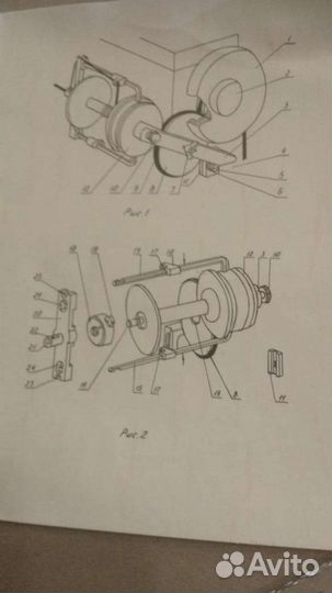 Прялка-приставка к швейной машинки