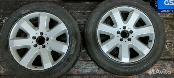 Диск с вставкой PAX на бронированный Mercedes W221