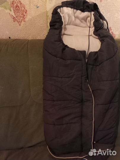 Зимний конверт в коляску