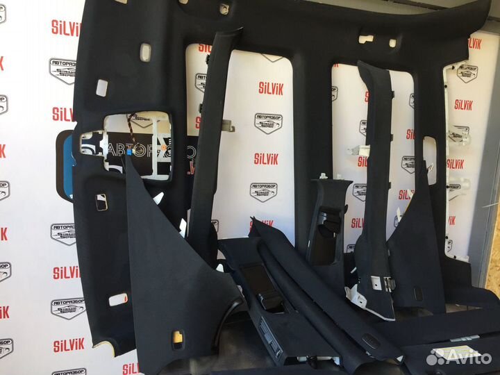 Потолок черный панорама mercedes W212